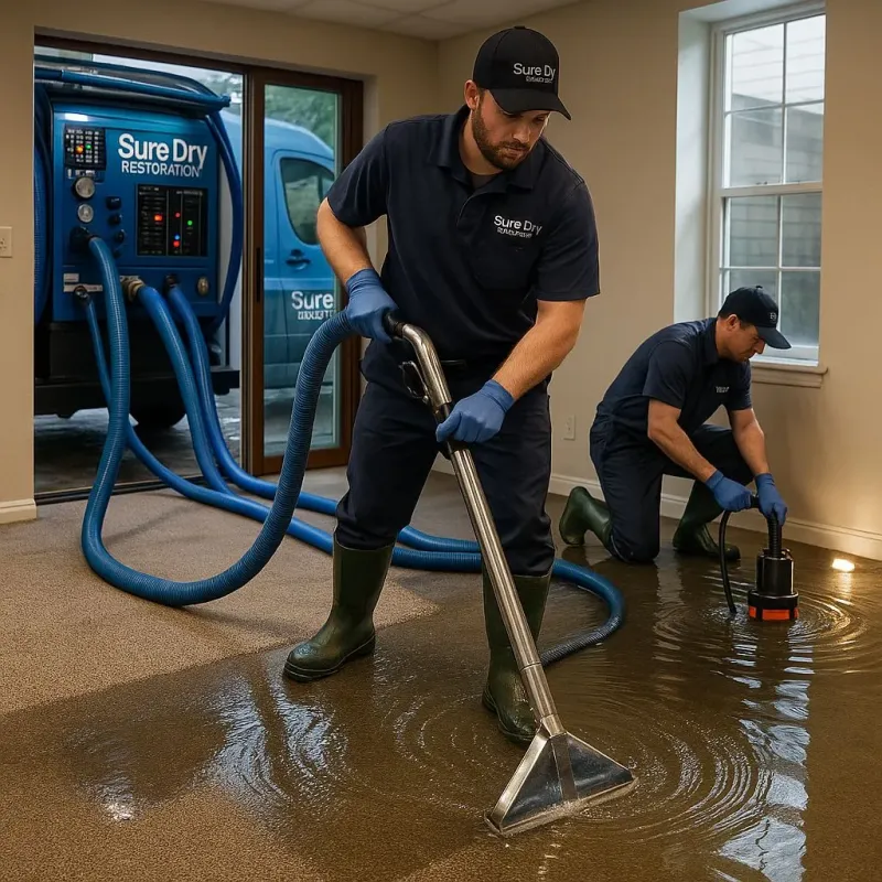 Water Extraction and Removal process in Rice County, KS